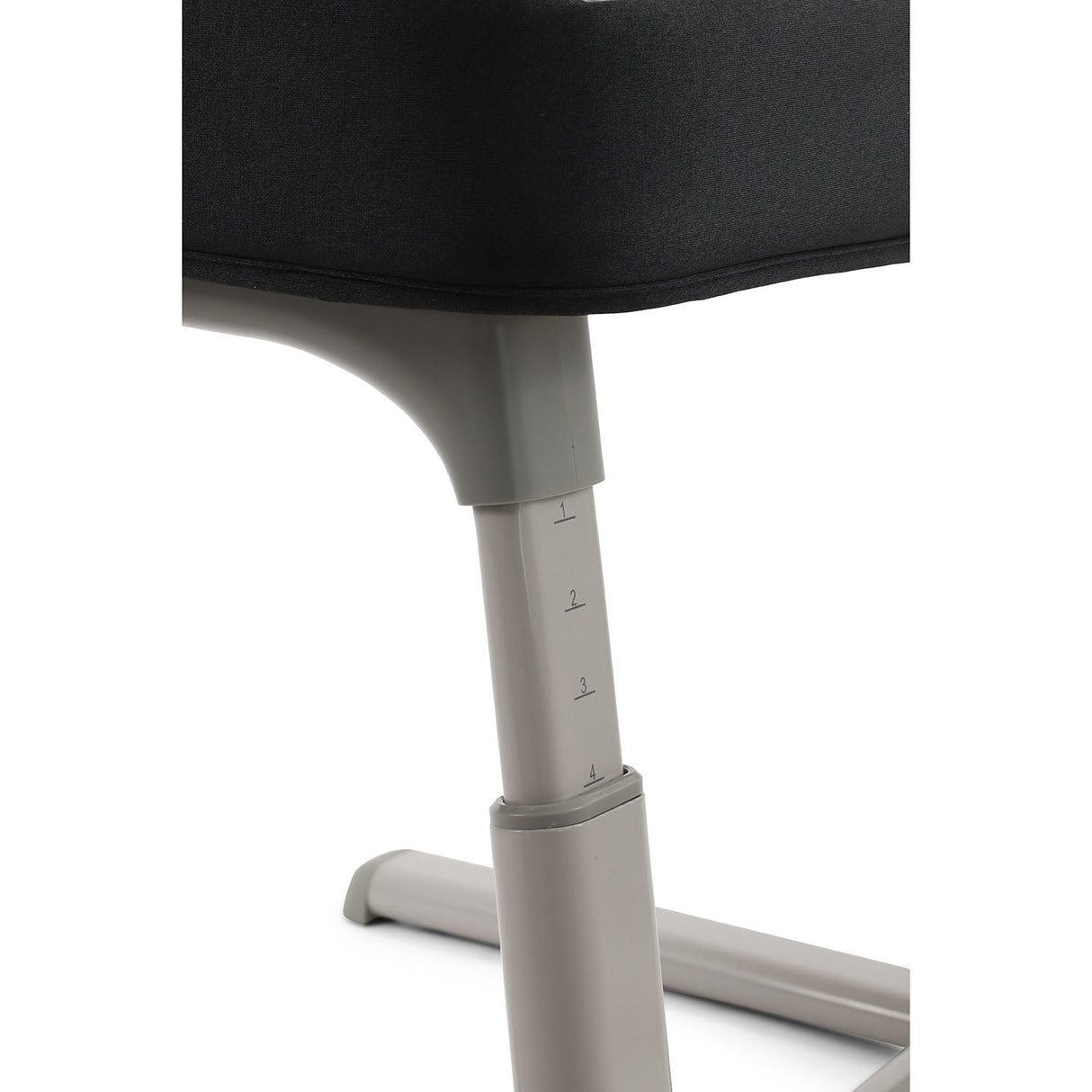 BabyStyle Oyster Home Wiggle Dropside Co-Sleeper Crib - Carbonite 59