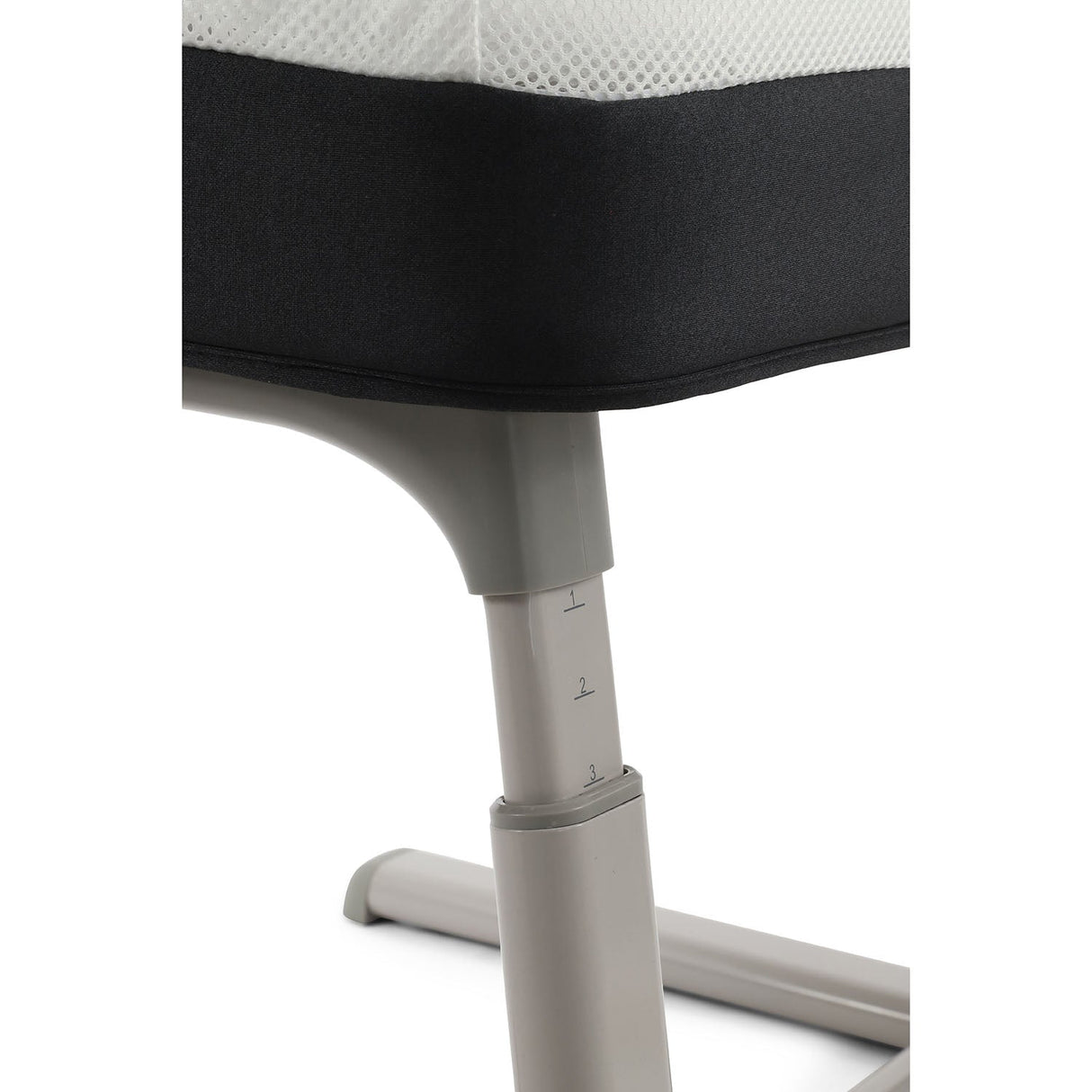 BabyStyle Oyster Home Wiggle Dropside Co-Sleeper Crib - Carbonite 60