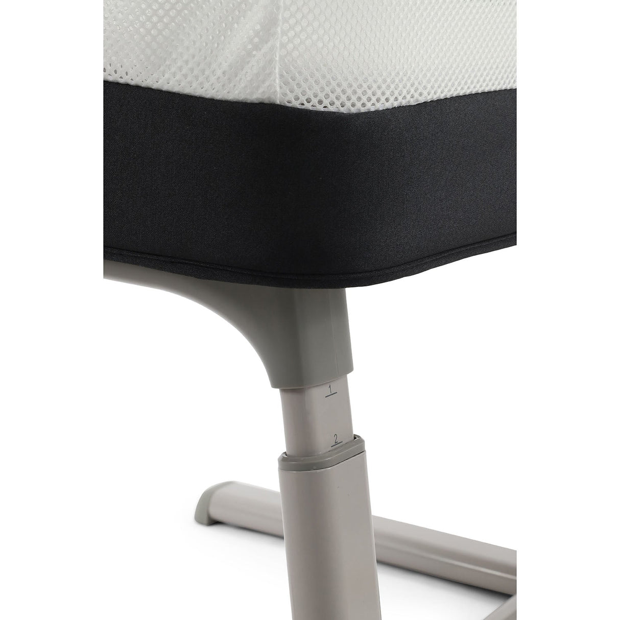 BabyStyle Oyster Home Wiggle Dropside Co-Sleeper Crib - Carbonite 61