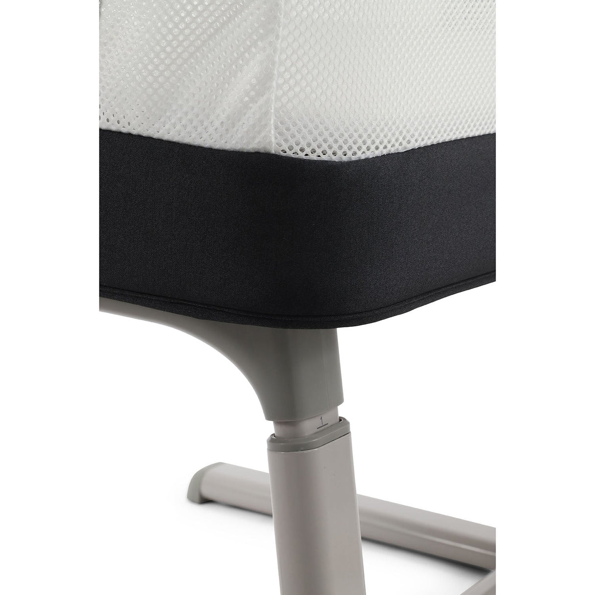 BabyStyle Oyster Home Wiggle Dropside Co-Sleeper Crib - Carbonite 62