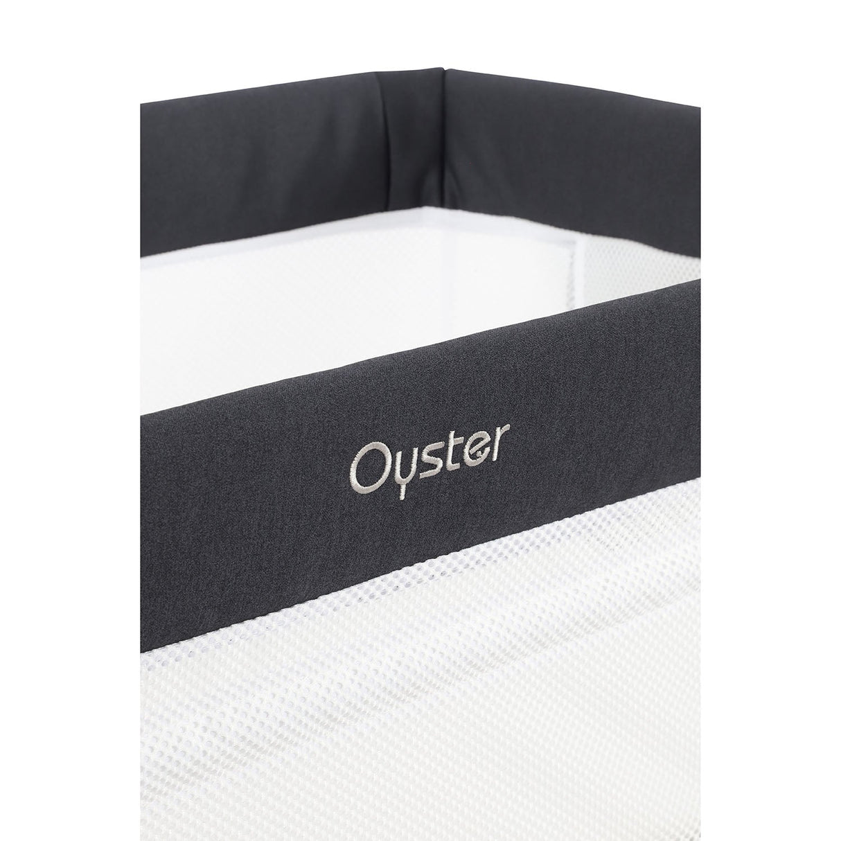 BabyStyle Oyster Home Wiggle Dropside Co-Sleeper Crib - Carbonite 68