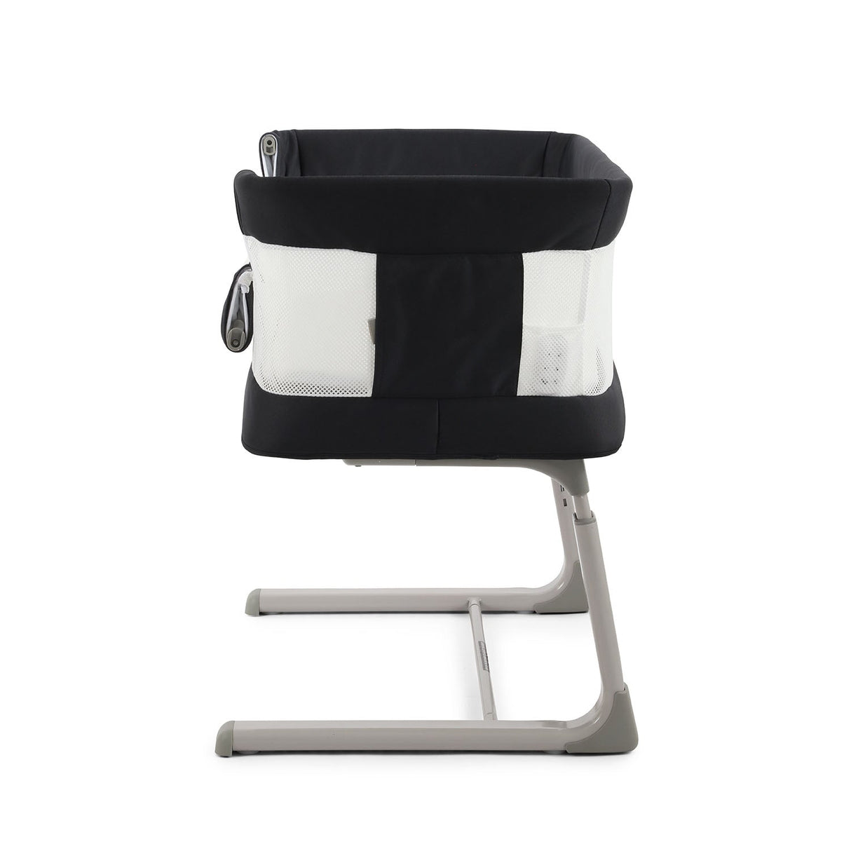 BabyStyle Oyster Home Wiggle Dropside Co-Sleeper Crib - Carbonite 69