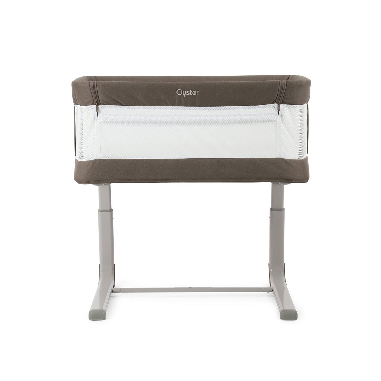BabyStyle Oyster Home Wiggle Dropside Co-Sleeper Crib - Mink 1