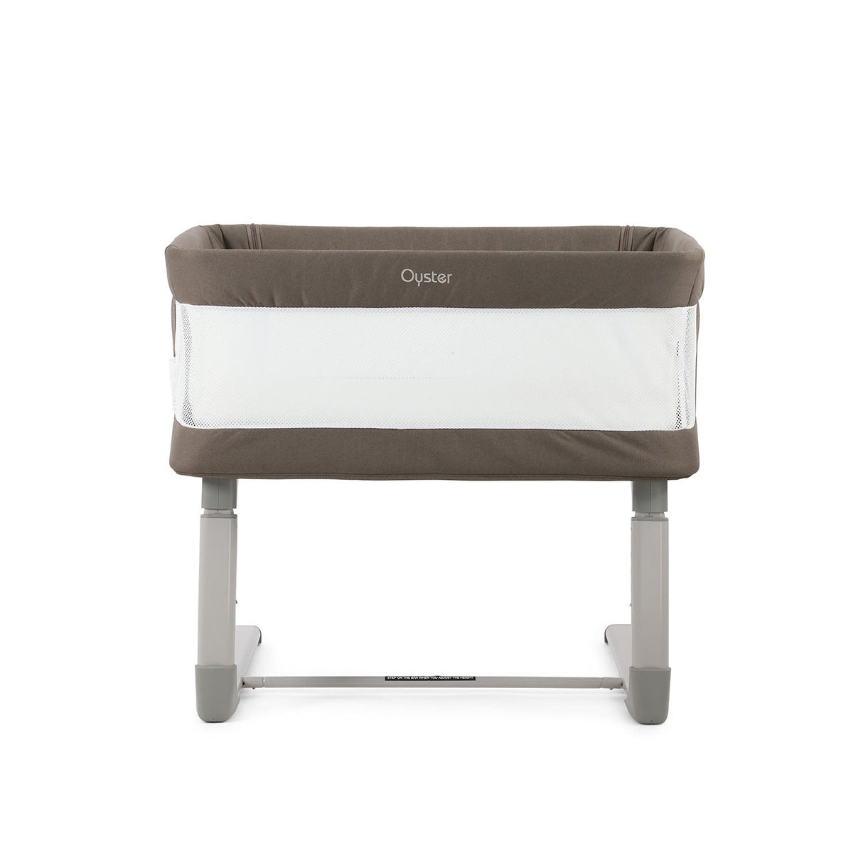 BabyStyle Oyster Home Wiggle Dropside Co-Sleeper Crib - Mink 7