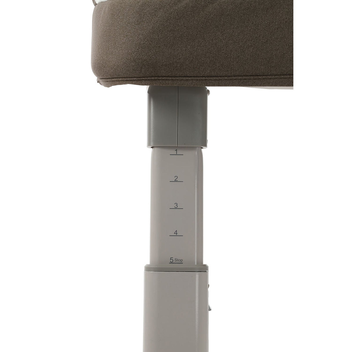 BabyStyle Oyster Home Wiggle Dropside Co-Sleeper Crib - Mink 8