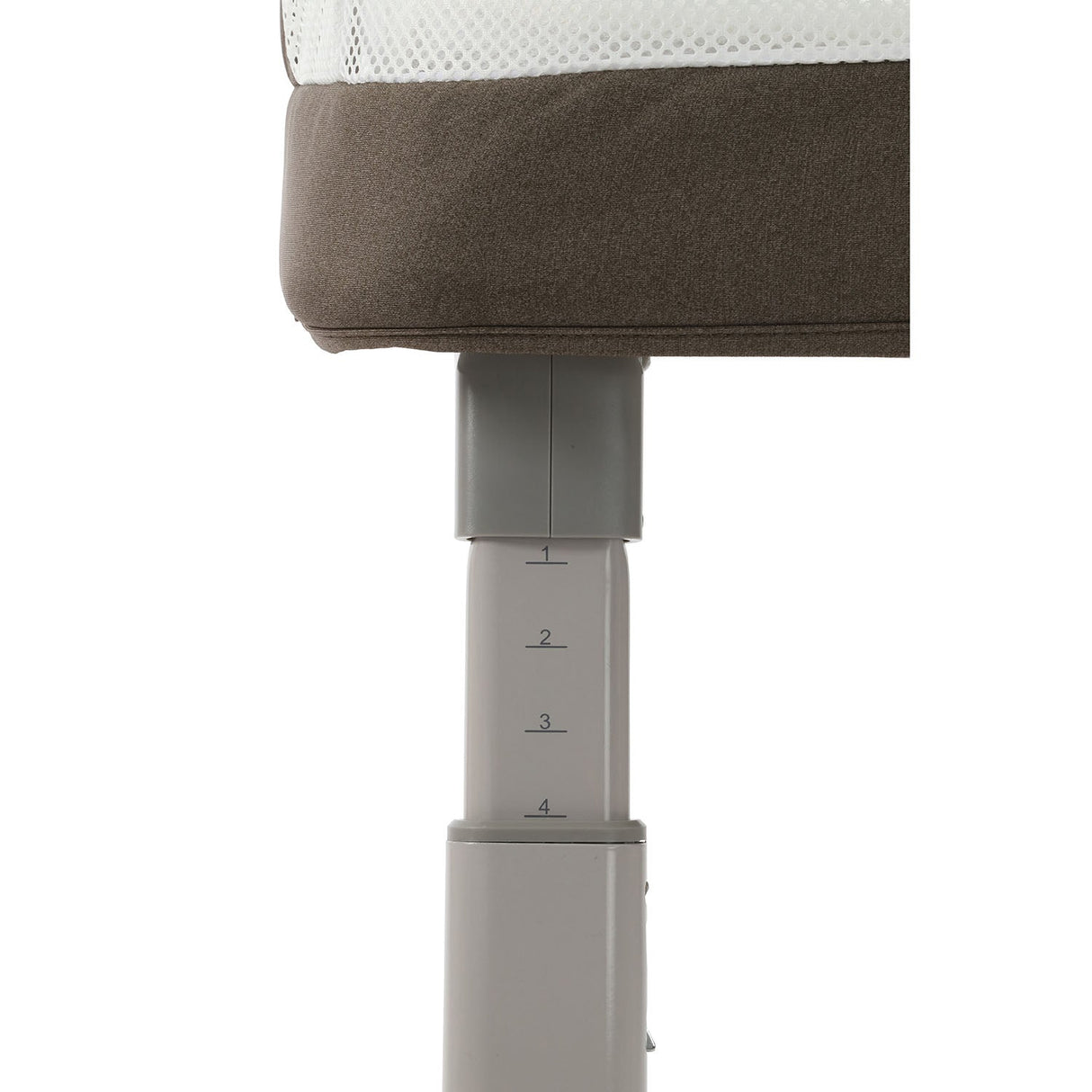 BabyStyle Oyster Home Wiggle Dropside Co-Sleeper Crib - Mink 9