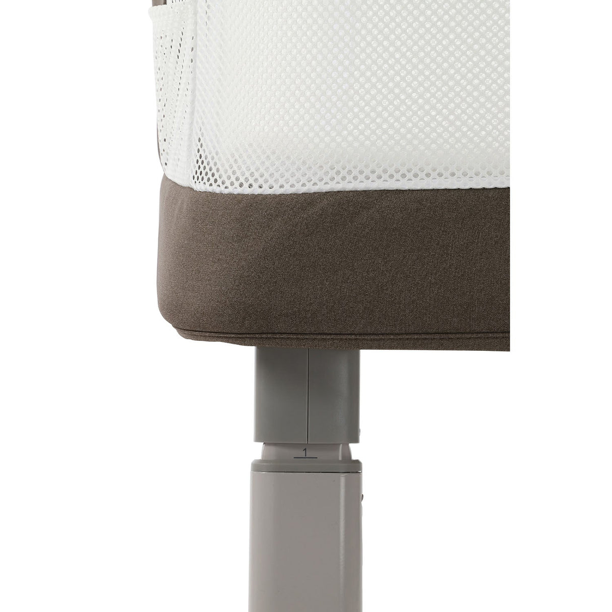 BabyStyle Oyster Home Wiggle Dropside Co-Sleeper Crib - Mink 13