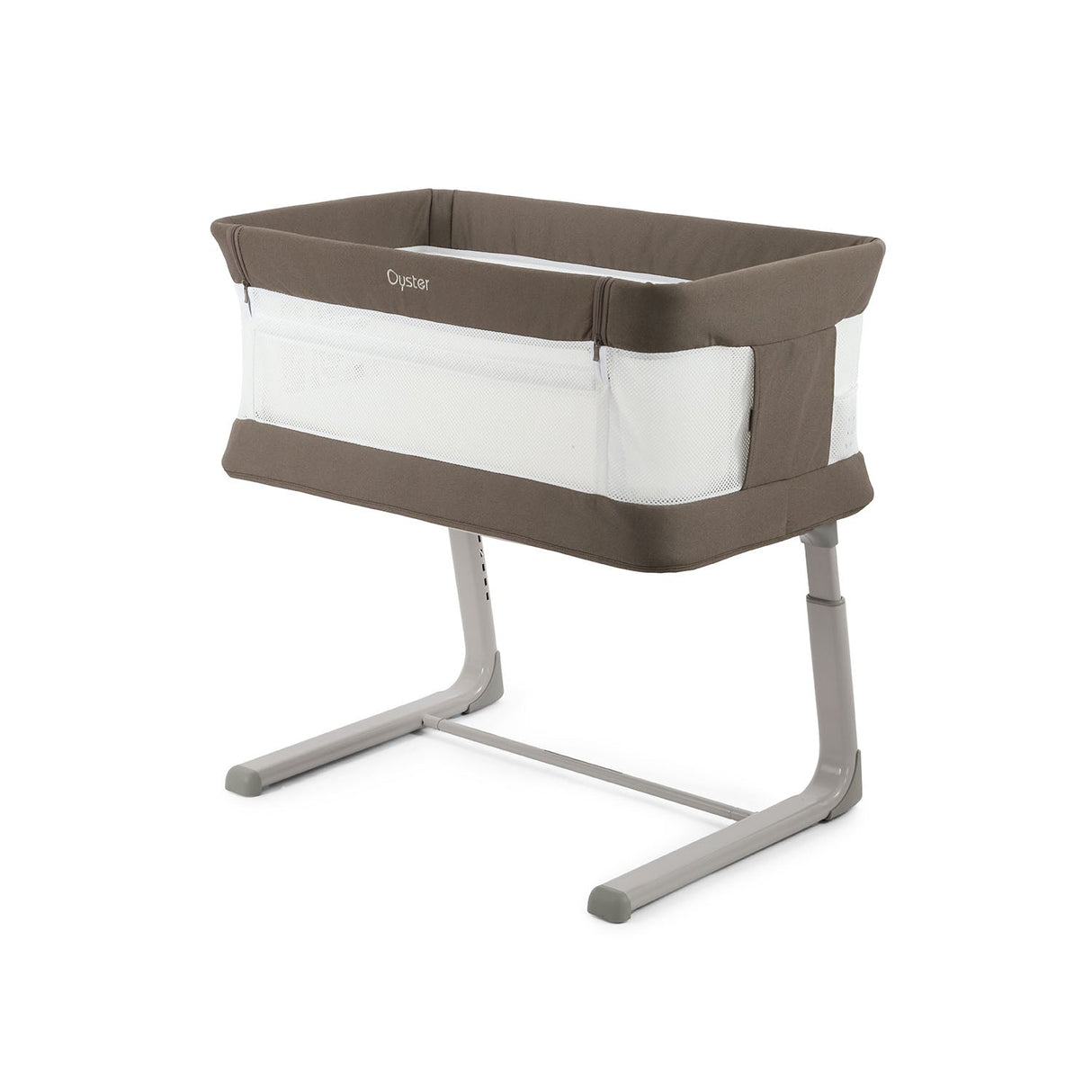BabyStyle Oyster Home Wiggle Dropside Co-Sleeper Crib - Mink 15