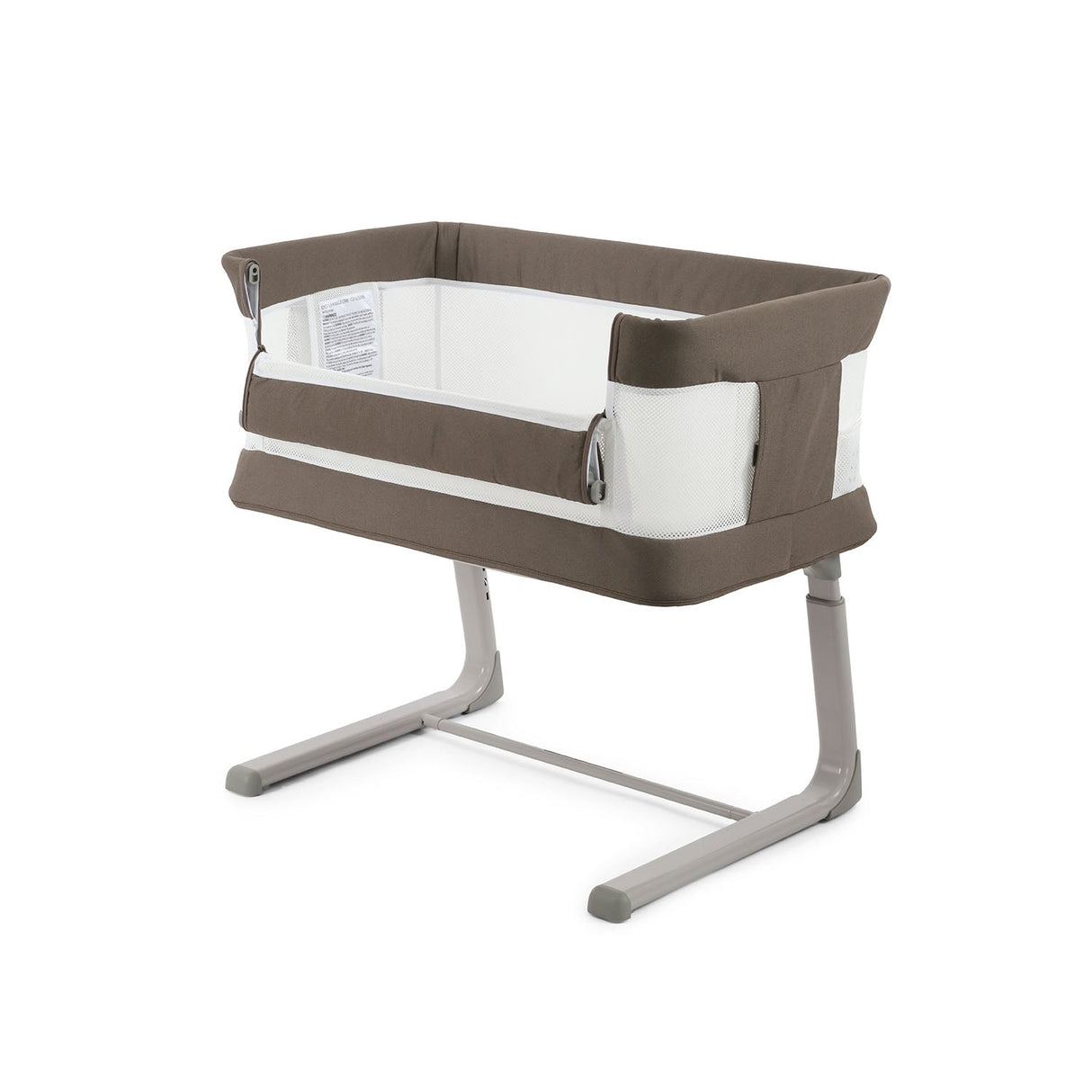 BabyStyle Oyster Home Wiggle Dropside Co-Sleeper Crib - Mink 20