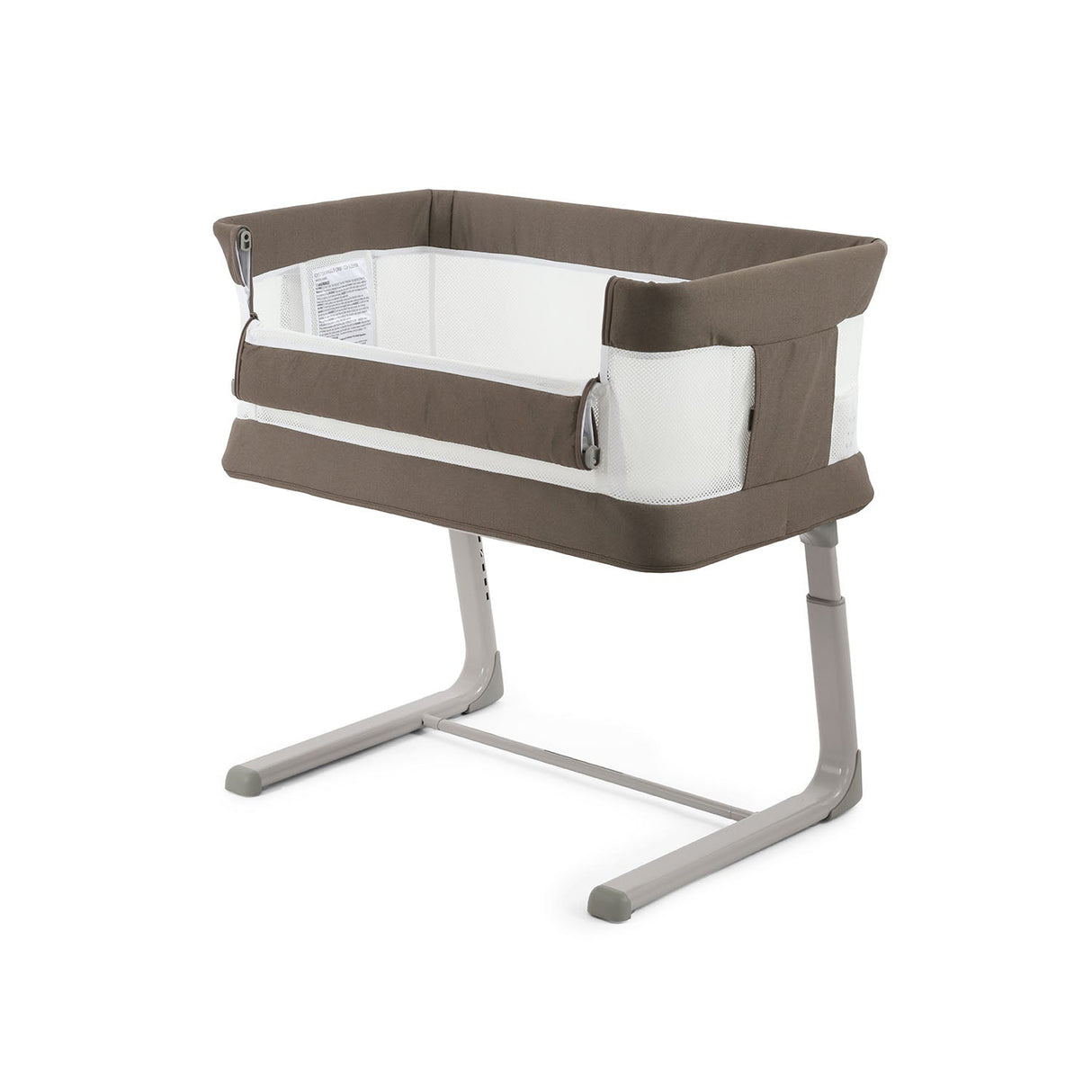 BabyStyle Oyster Home Wiggle Dropside Co-Sleeper Crib - Mink 22