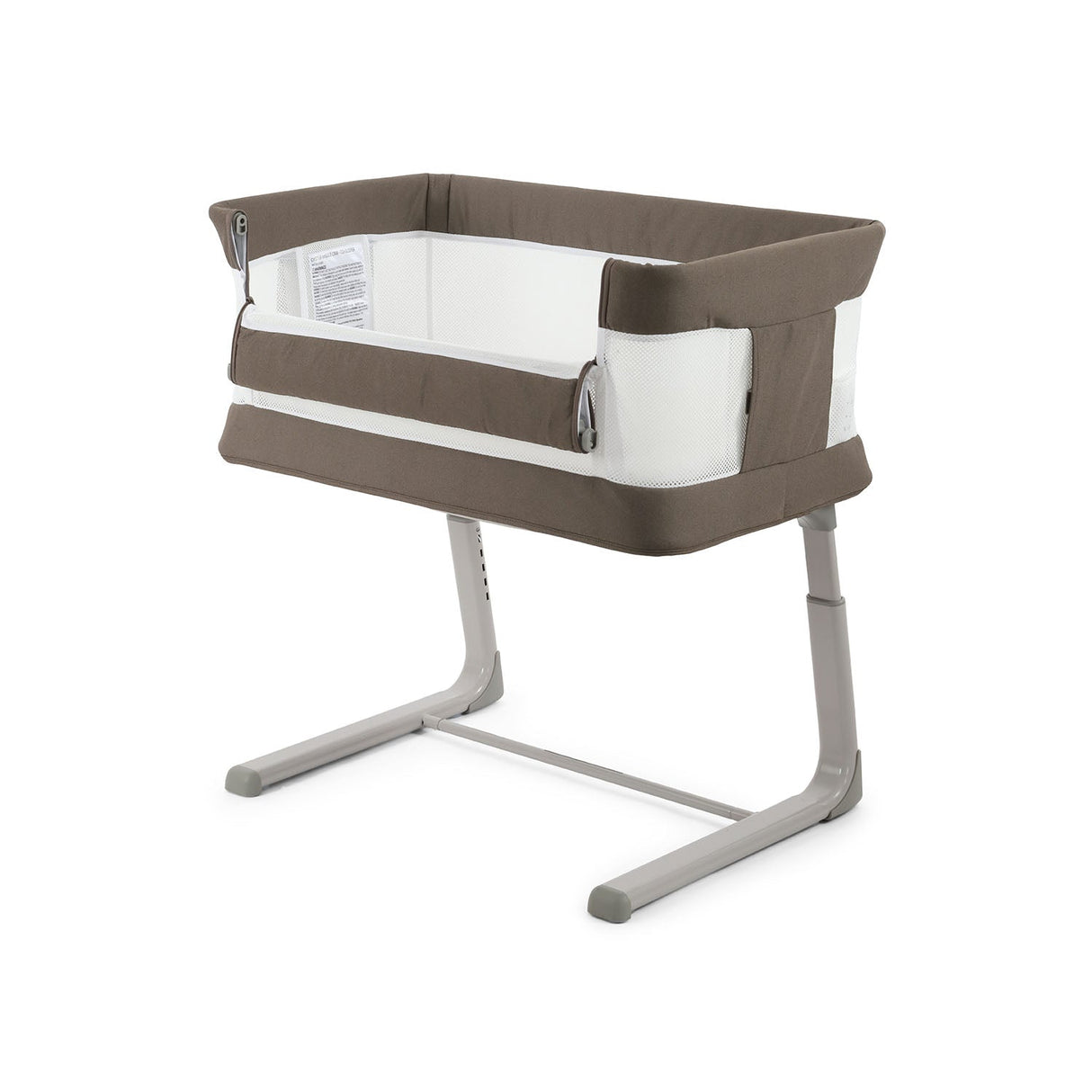 BabyStyle Oyster Home Wiggle Dropside Co-Sleeper Crib - Mink 24