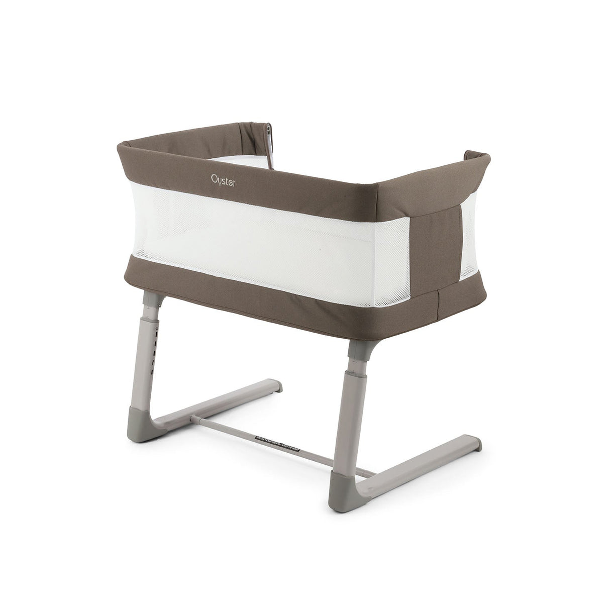 BabyStyle Oyster Home Wiggle Dropside Co-Sleeper Crib - Mink 31