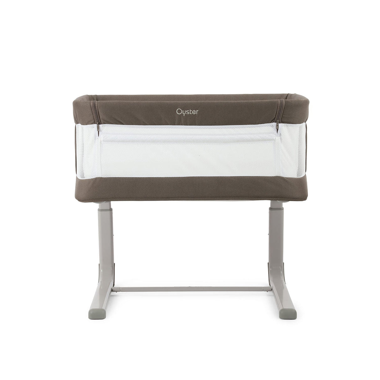 BabyStyle Oyster Home Wiggle Dropside Co-Sleeper Crib - Mink 34