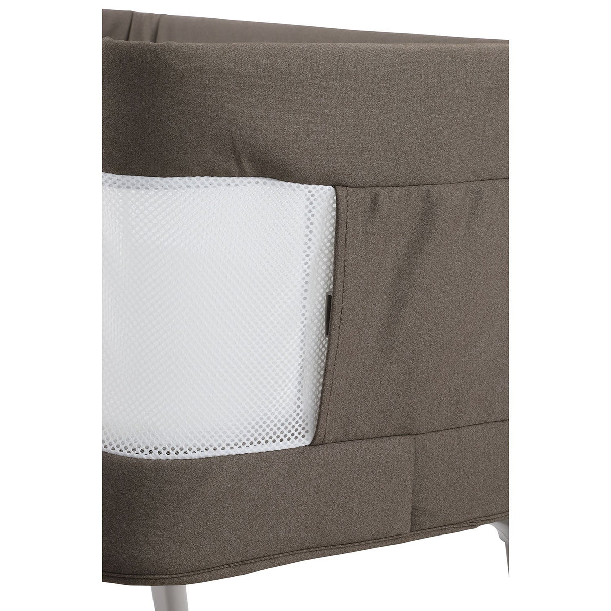 BabyStyle Oyster Home Wiggle Dropside Co-Sleeper Crib - Mink 58