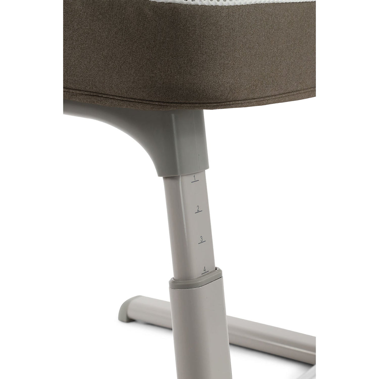 BabyStyle Oyster Home Wiggle Dropside Co-Sleeper Crib - Mink 60