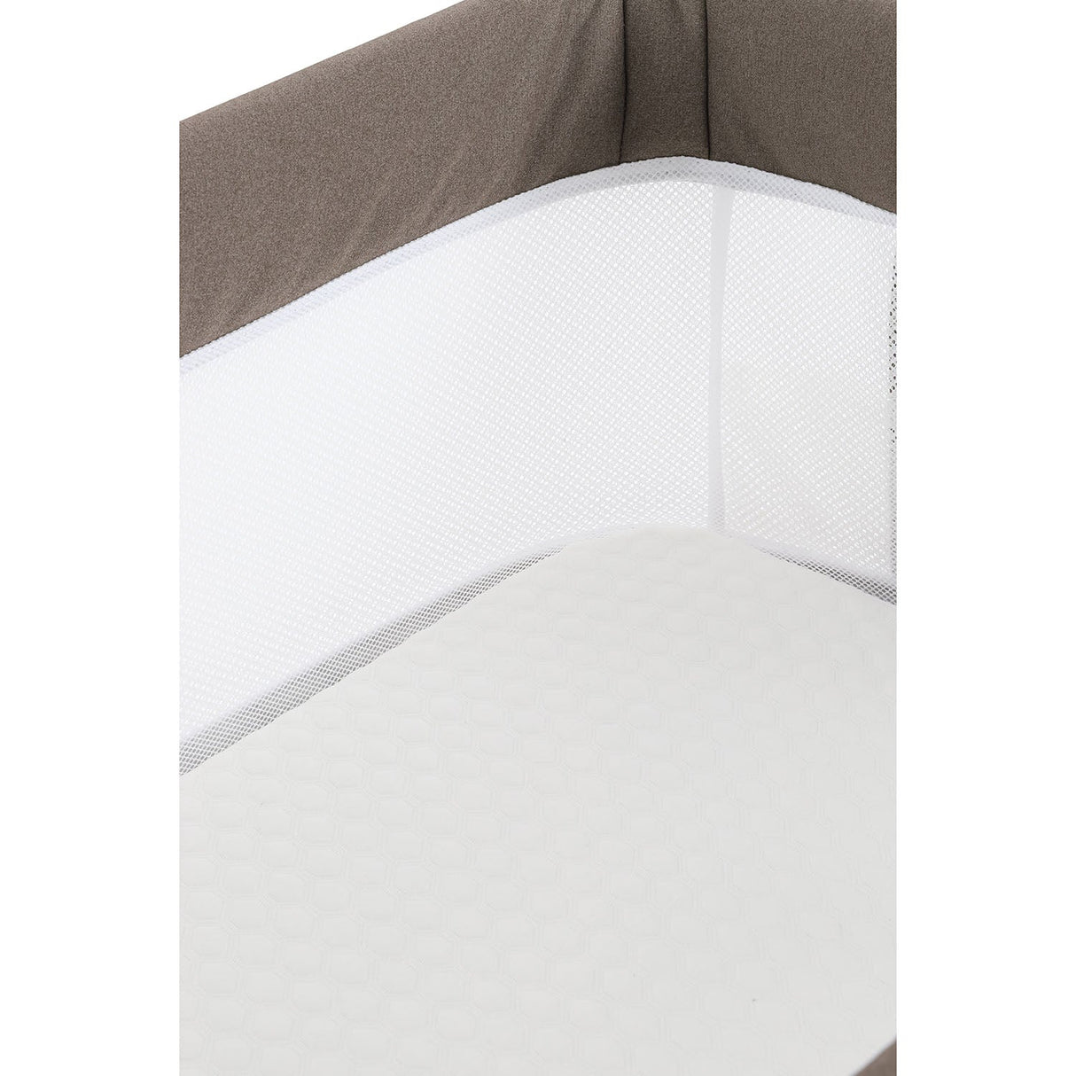 BabyStyle Oyster Home Wiggle Dropside Co-Sleeper Crib - Mink 66