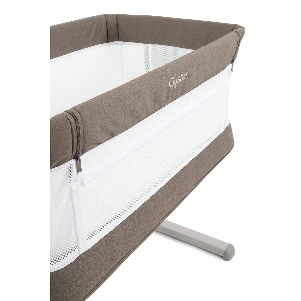BabyStyle Oyster Home Wiggle Dropside Co-Sleeper Crib - Mink 68