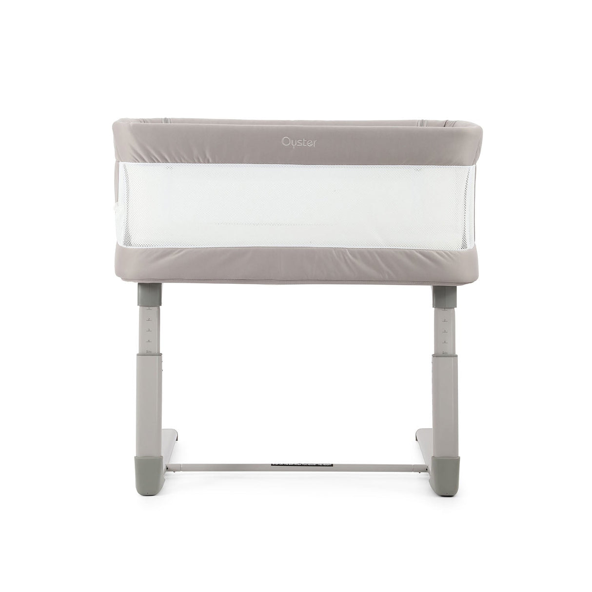 BabyStyle Oyster Home Wiggle Dropside Co-Sleeper Crib - Stone 3