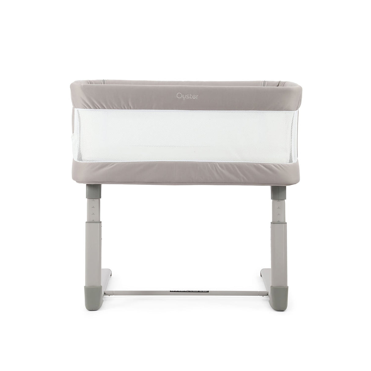 BabyStyle Oyster Home Wiggle Dropside Co-Sleeper Crib - Stone 4