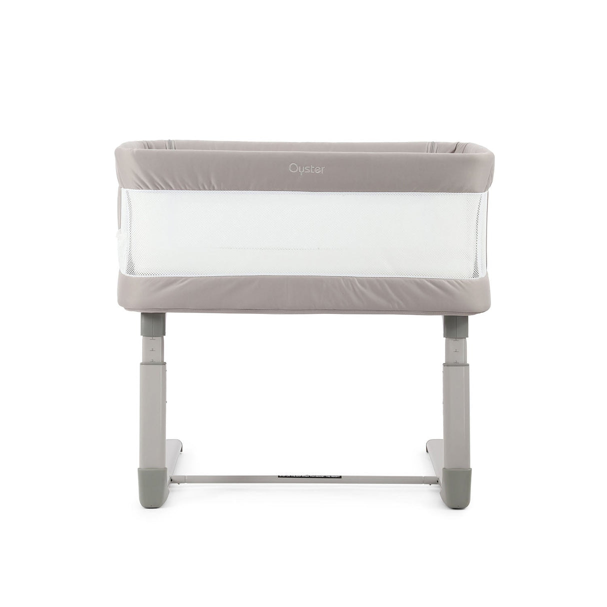 BabyStyle Oyster Home Wiggle Dropside Co-Sleeper Crib - Stone 5