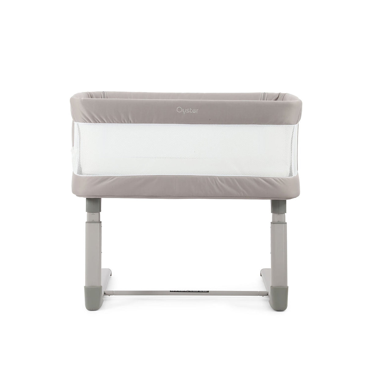 BabyStyle Oyster Home Wiggle Dropside Co-Sleeper Crib - Stone 6