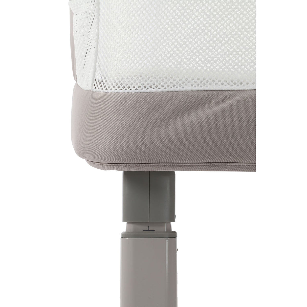 BabyStyle Oyster Home Wiggle Dropside Co-Sleeper Crib - Stone 13