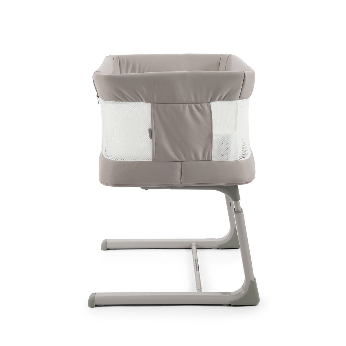 BabyStyle Oyster Home Wiggle Dropside Co-Sleeper Crib - Stone 39