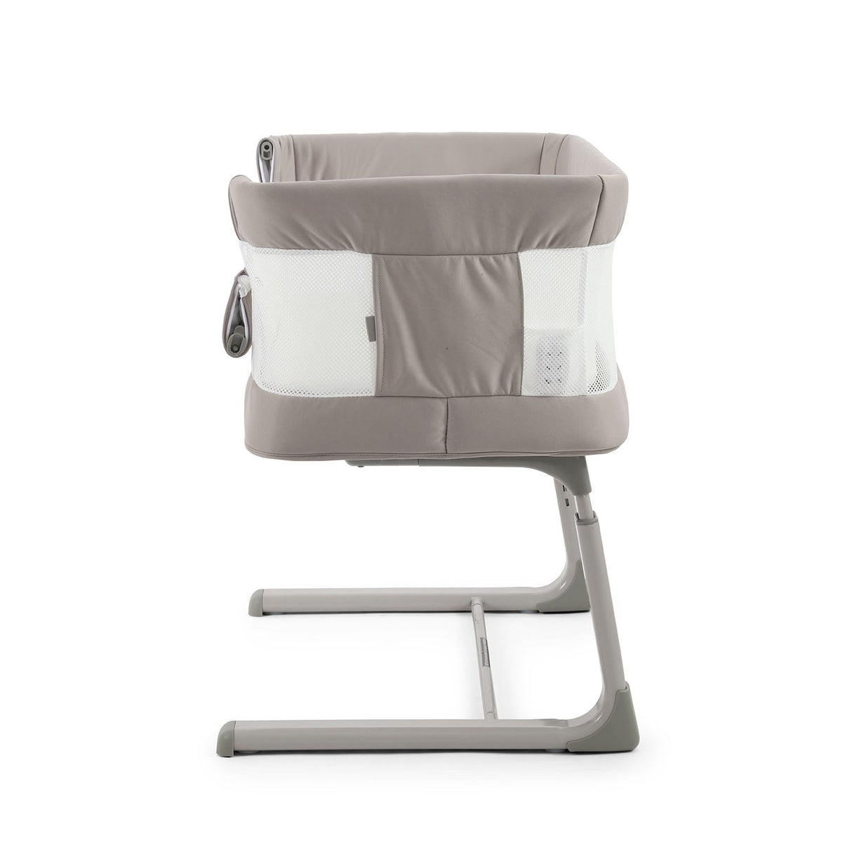 BabyStyle Oyster Home Wiggle Dropside Co-Sleeper Crib - Stone 42