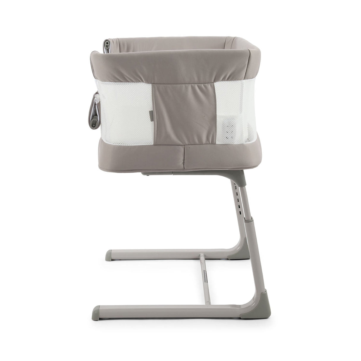 BabyStyle Oyster Home Wiggle Dropside Co-Sleeper Crib - Stone 46