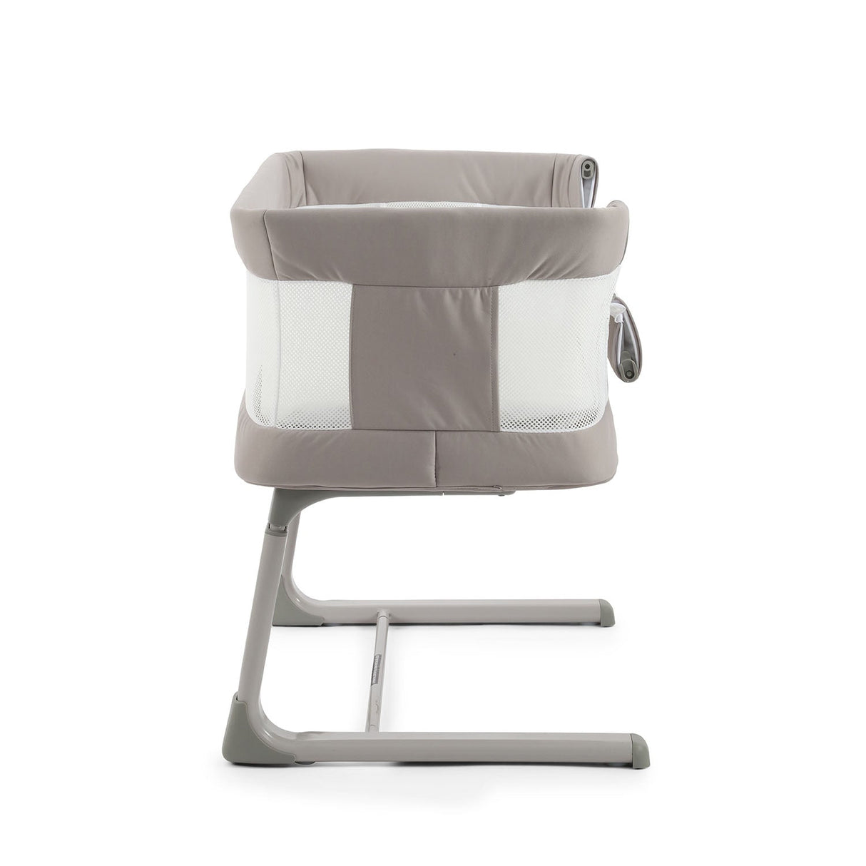 BabyStyle Oyster Home Wiggle Dropside Co-Sleeper Crib - Stone 52