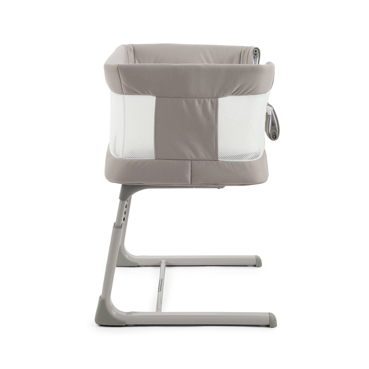 BabyStyle Oyster Home Wiggle Dropside Co-Sleeper Crib - Stone 55