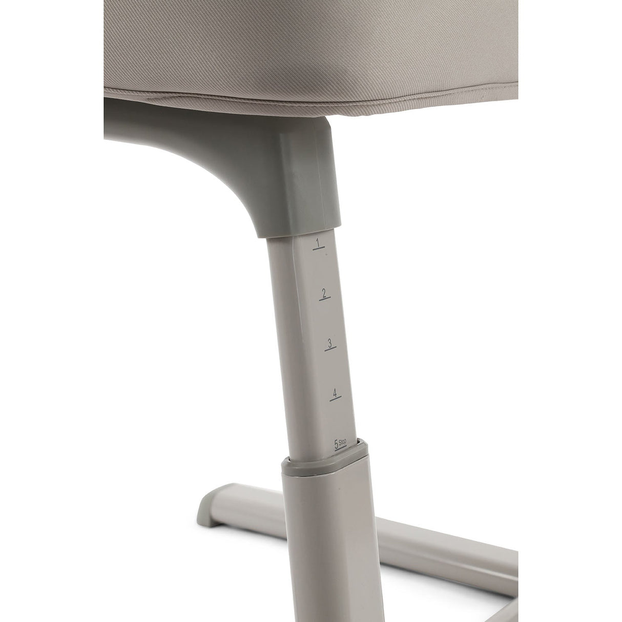 BabyStyle Oyster Home Wiggle Dropside Co-Sleeper Crib - Stone 59