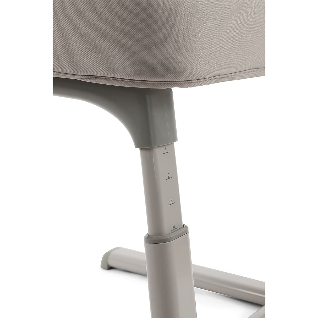 BabyStyle Oyster Home Wiggle Dropside Co-Sleeper Crib - Stone 60