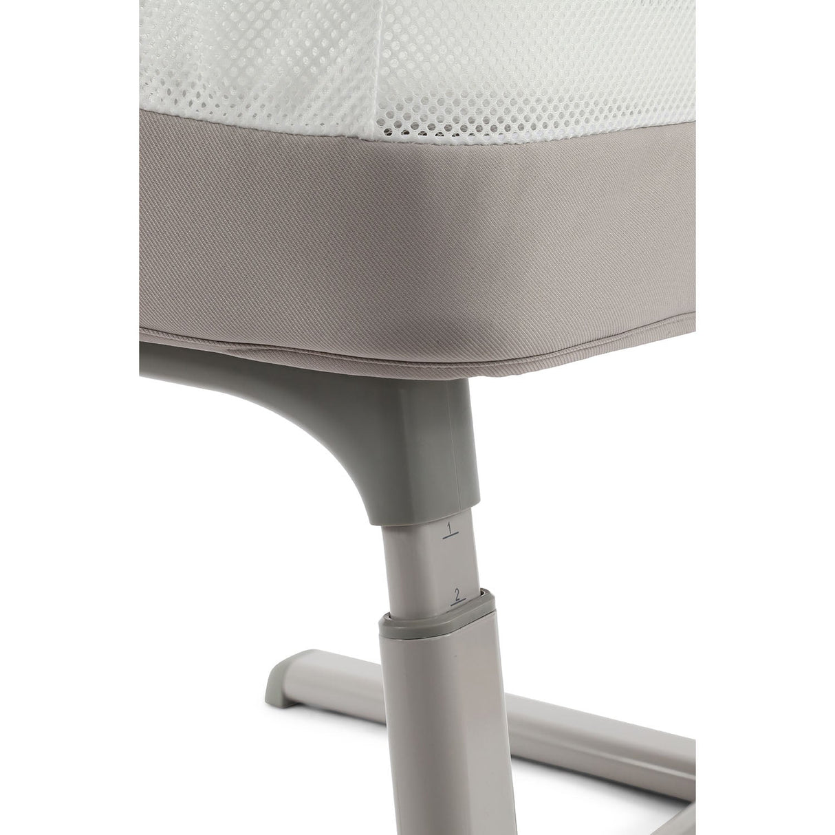 BabyStyle Oyster Home Wiggle Dropside Co-Sleeper Crib - Stone 62