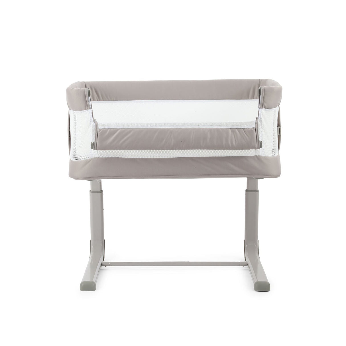 BabyStyle Oyster Home Wiggle Dropside Co-Sleeper Crib - Stone 70