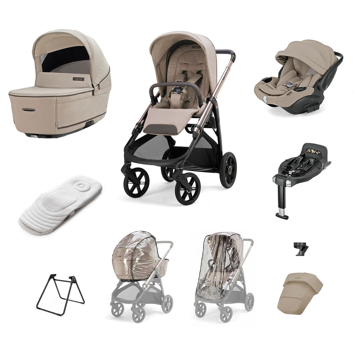 Inglesina Aptica Quattro Travel System - Vicuna Beige