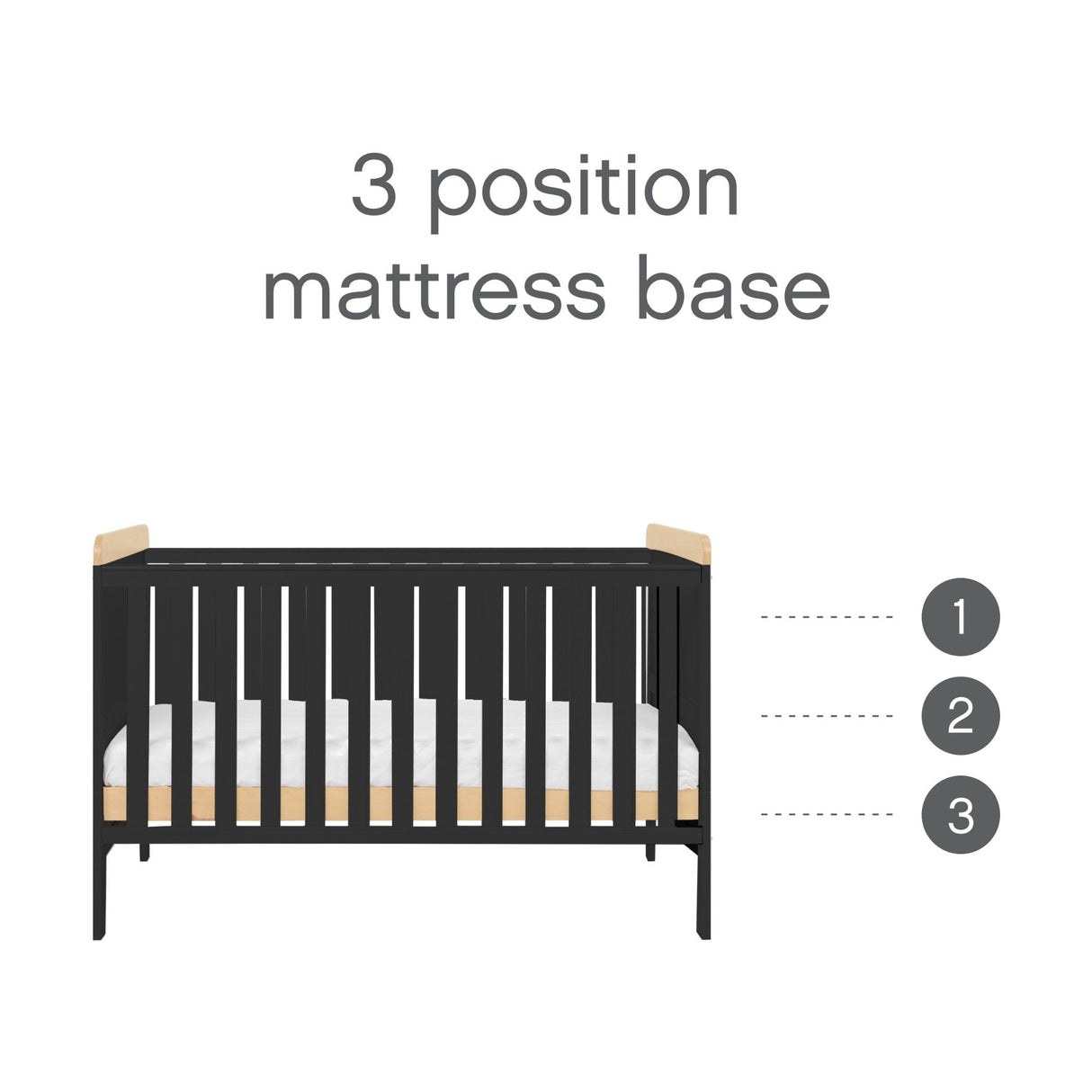 Tutti Bambini Rio 2 Piece Room Set - Slate & Honey Oak