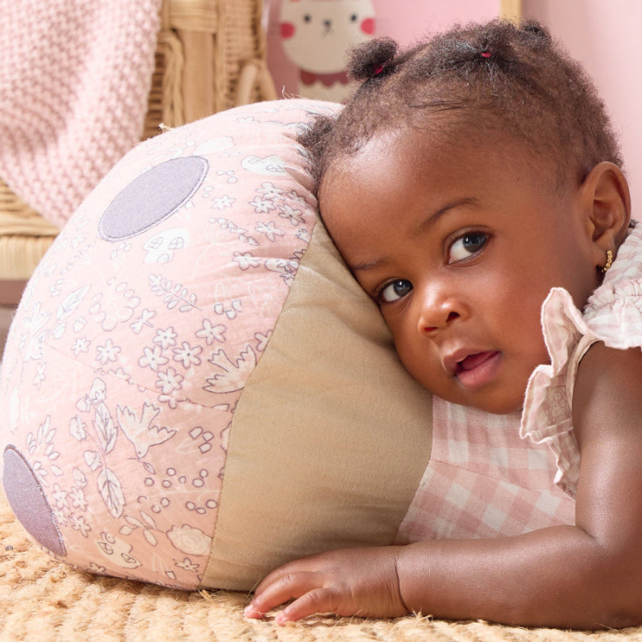 Tutti Bambini Soft Muslin Mushroom Cushion - Tiny Tails
