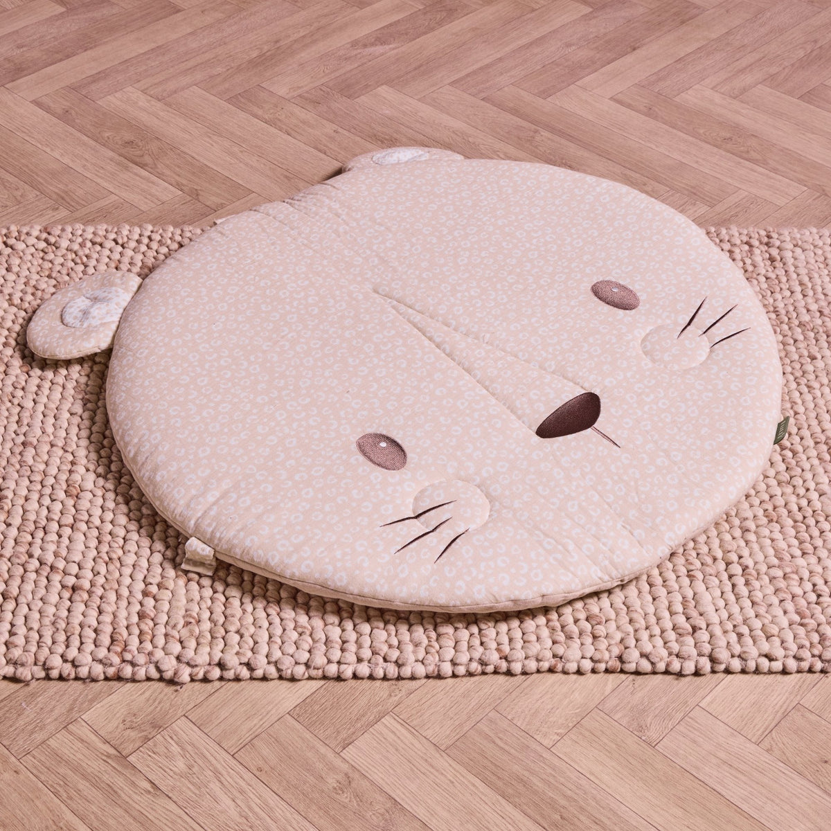Tutti Bambini Soft Muslin Padded Playmat - Love Cats