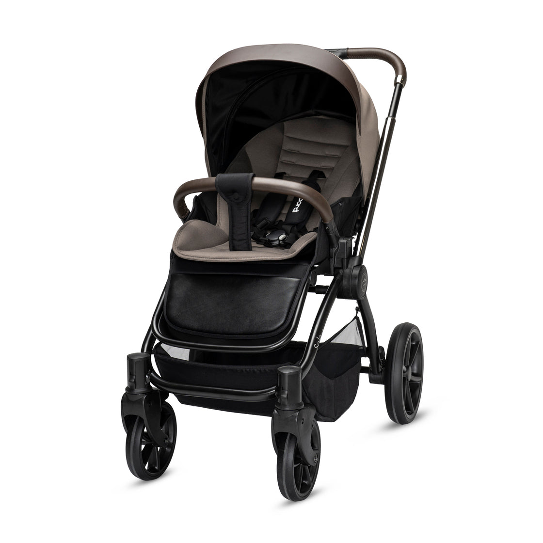 Noordi Sole V3 - 3in1 Travel System with ThermoCot Carrycot + Terra i-Size Car Seat, Arctic Mink