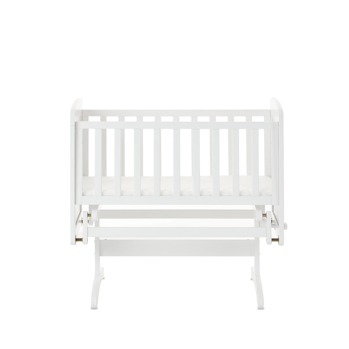 Obaby Gliding Crib - White
