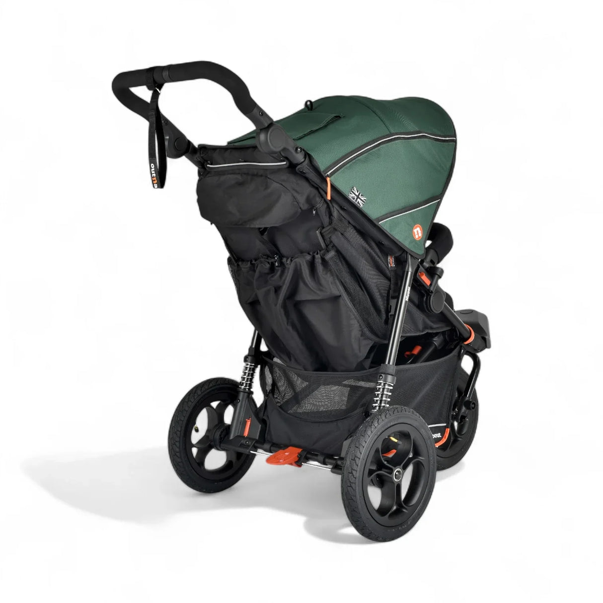 Out n About Nipper V6 Single Pushchair - Brambleberry Red 5