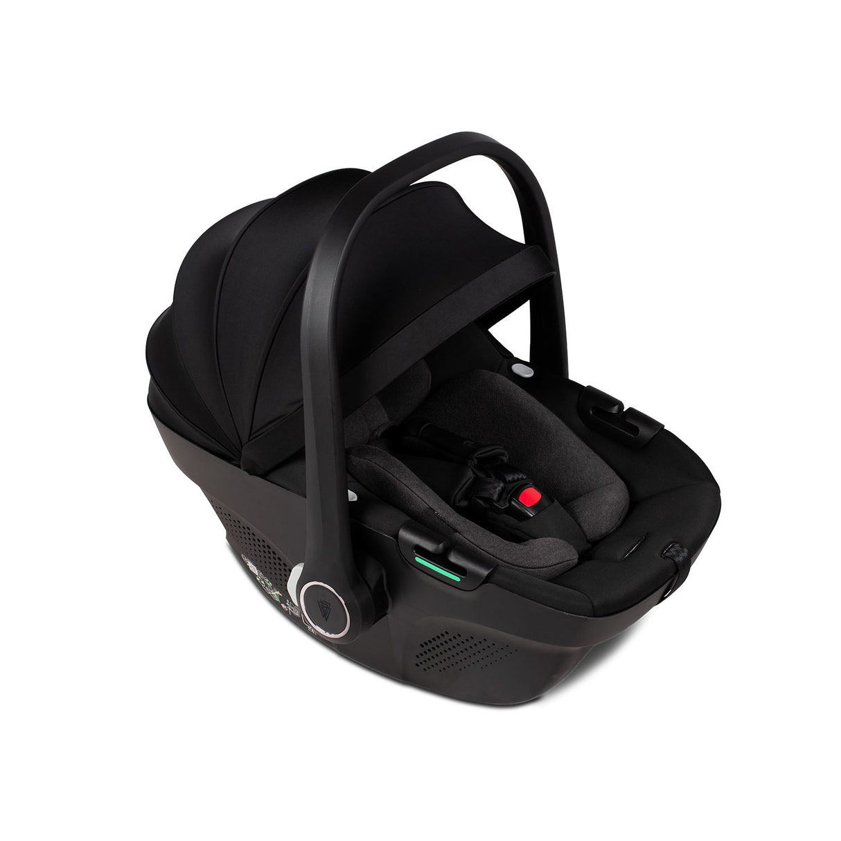 Venicci Claro Complete Travel System Bundle + 360 Isofix Base - Almond 9