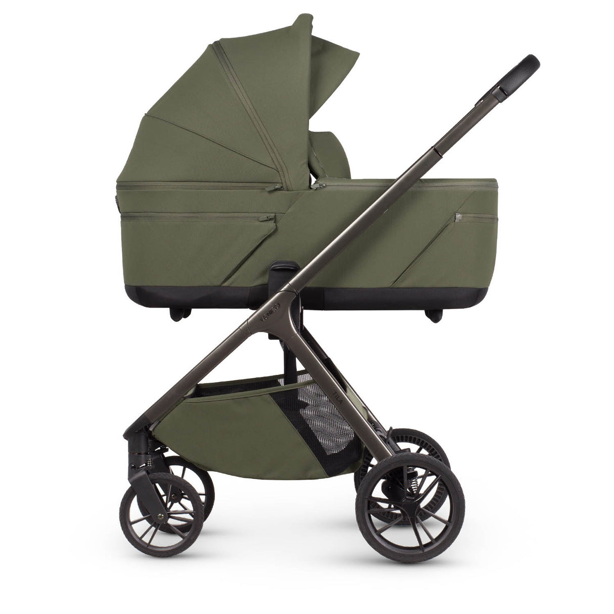 Venicci Tila 12 Piece Comfort 3in1 Tiago Bundle - Olive
