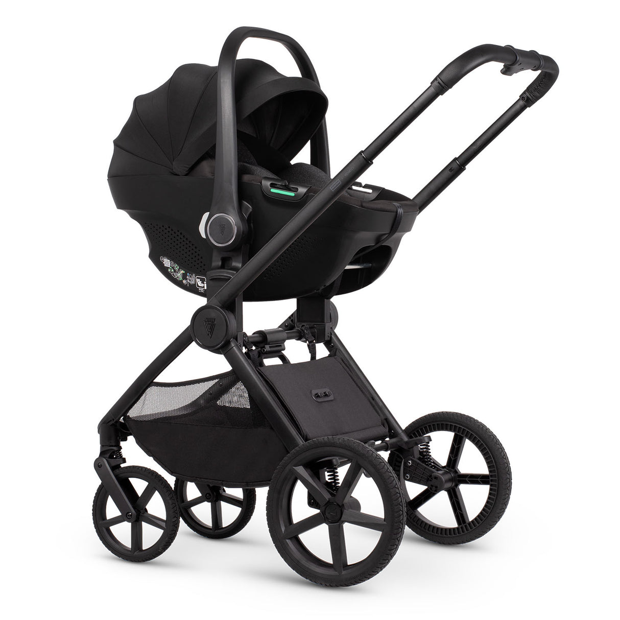 Venicci x Hunter Upline 3 Ultimate 4in1 Plus Tiago Car Seat & 360 Base Bundle - Dark Olive