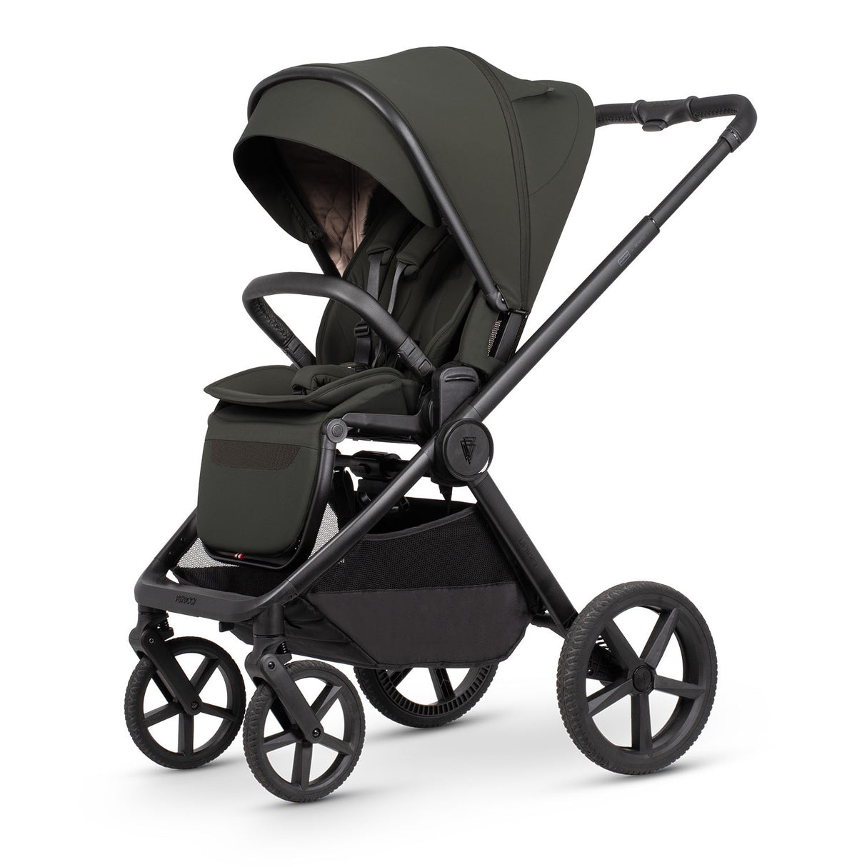 Venicci x Hunter Upline 3 Ultimate 4in1 Plus Tiago Car Seat & 360 Base Bundle - Dark Olive
