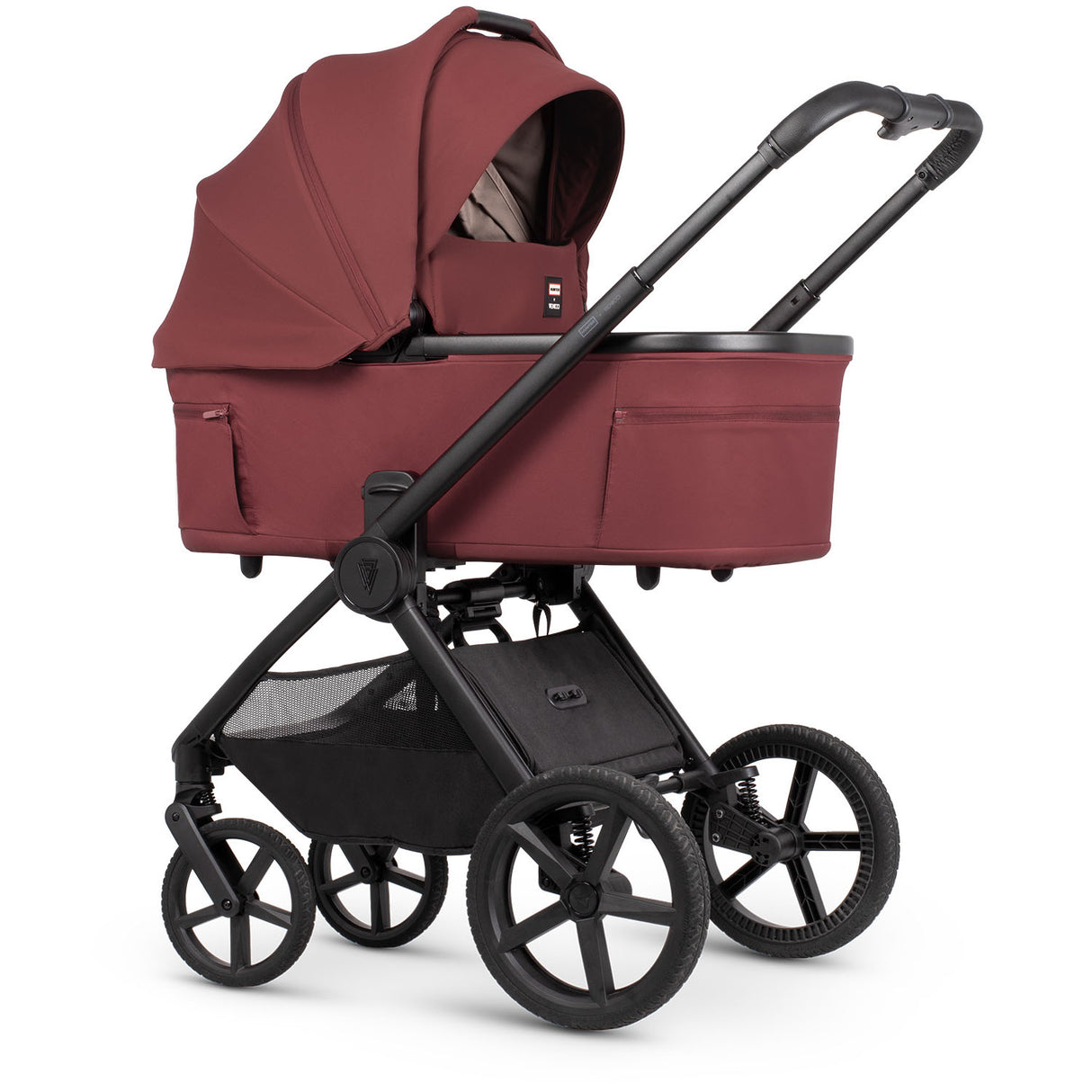 Venicci x Hunter Upline 3 Ultimate 4in1 Plus Tiago Car Seat & 360 Base Bundle - Red