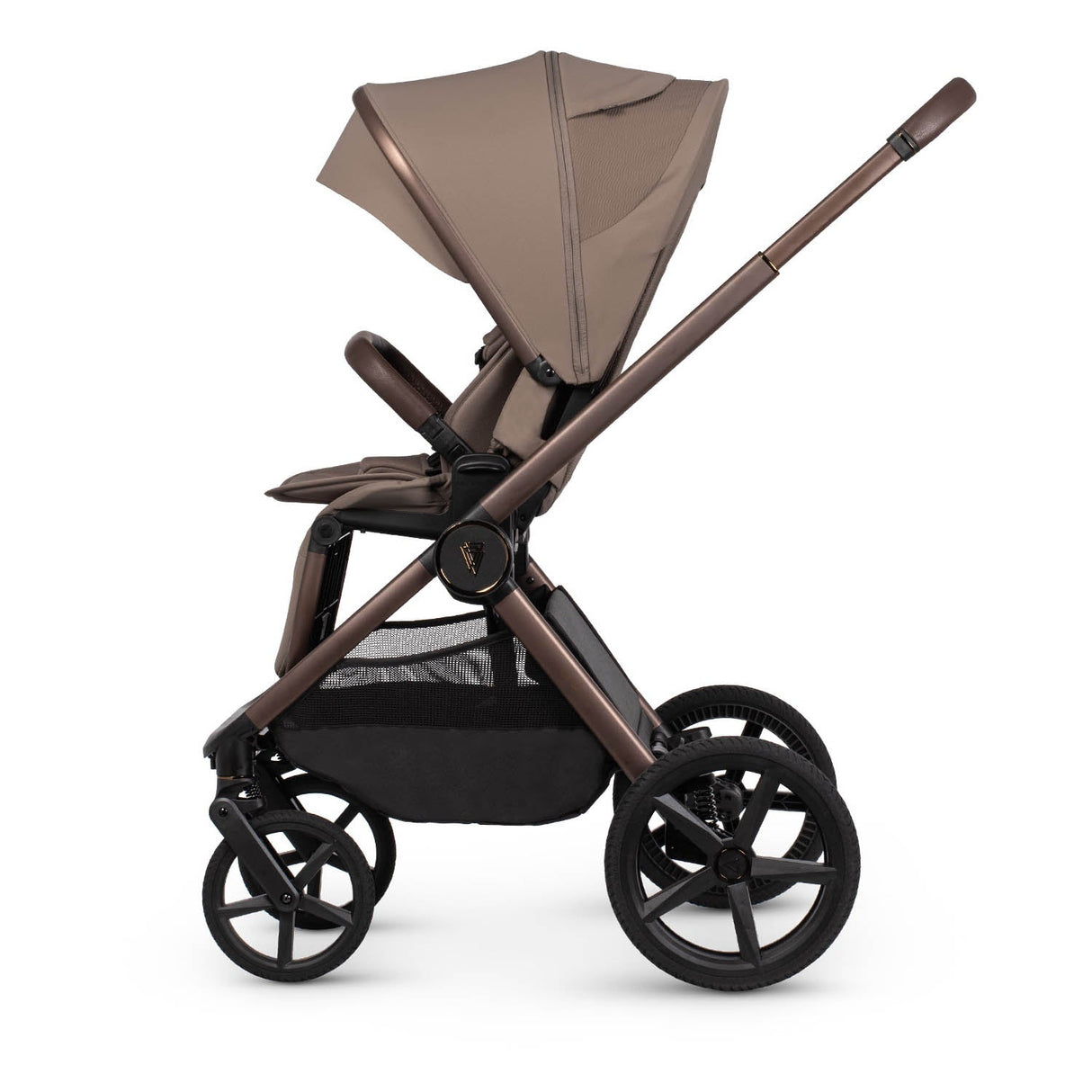 Venicci Upline 3 Luxury 4in1 Cybex Cloud T Car Seat & 360 Base Bundle - Sand