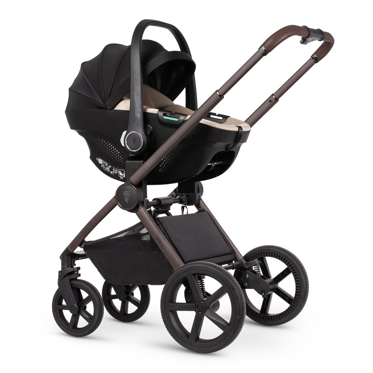 Venicci Upline 2 SE 3-in-1 Tiago Travel System Bundle - Burgundy 16