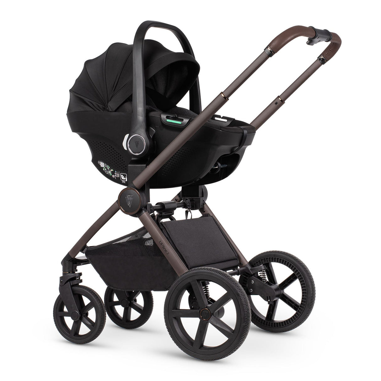 Venicci Upline 2 SE 3-in-1 Tiago Travel System Bundle - Burgundy 17